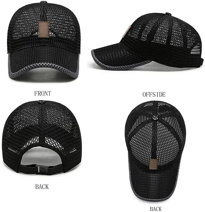 Promotional Mesh Comfortable Outdoor Running Sports Classical Leisure Ual Cap Casual Mens Caps