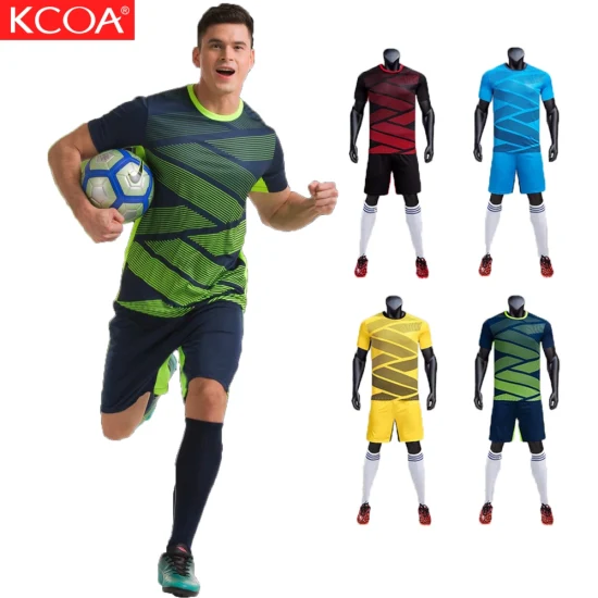 2021 Kcoa ultimo abbigliamento da calcio promozionale per club da uomo con MOQ basso