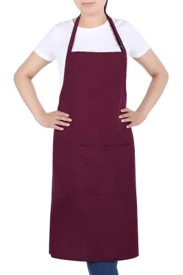 OEM promozionali donne che cucinano uomini cuoco grembiule bavaglino logo stampato ricamo personalizzato